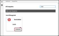 ServiceNow CMDB - Configuration Button Location